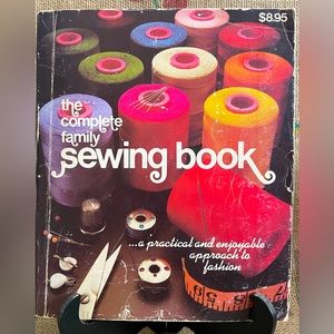 Vintage Sewing Book - Softcover large reference book - 1972